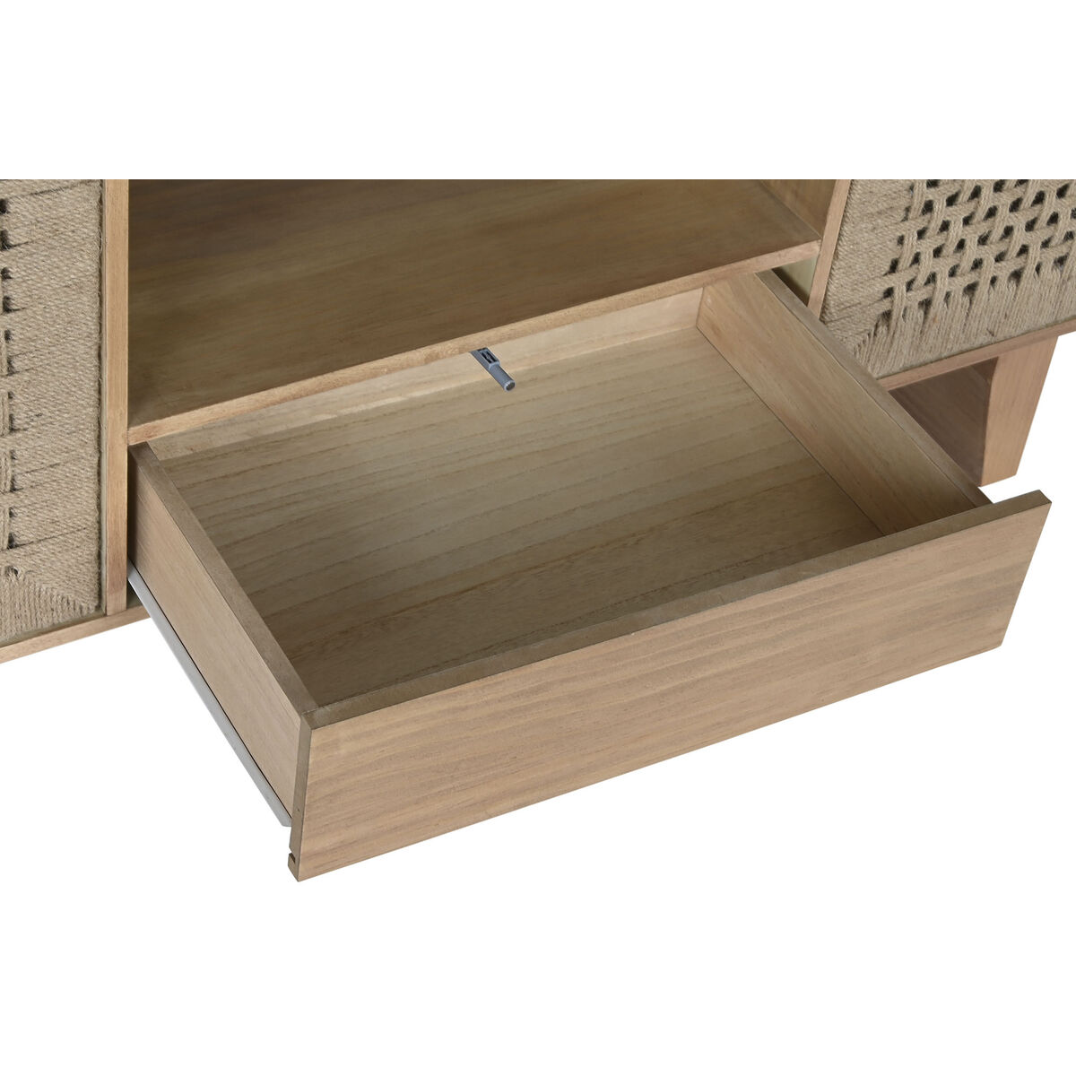 TV-möbler Home ESPRIT Beige Naturell Jute Furu 120 x 40 x 55 cm - 8