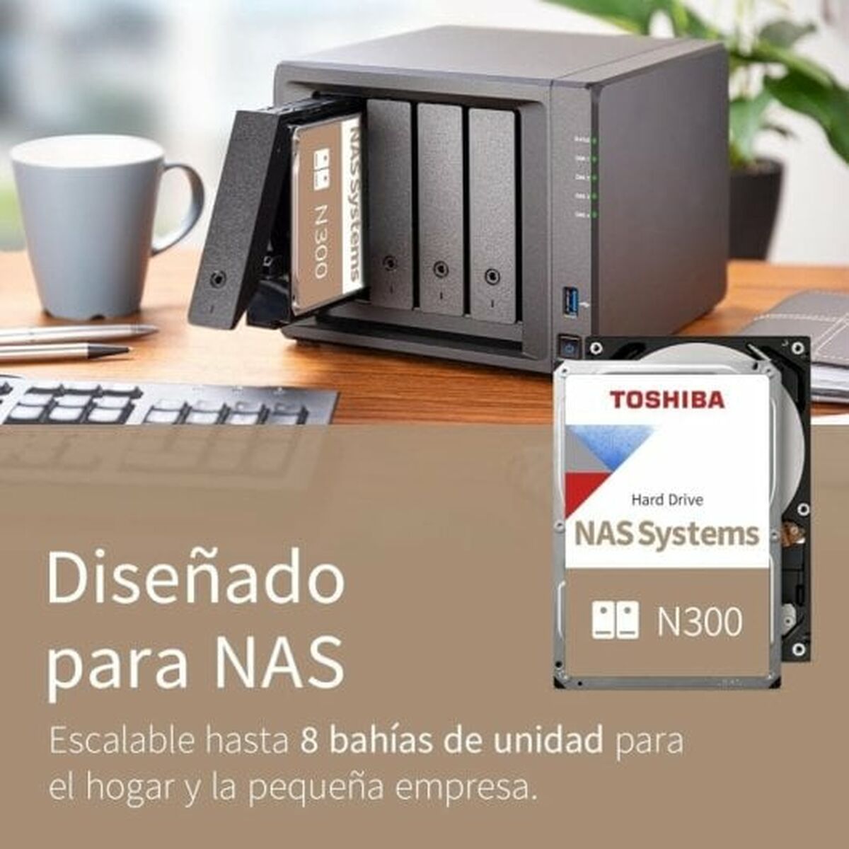 Hårddisk Toshiba HDWG460EZSTA 6 TB 6TB - 2