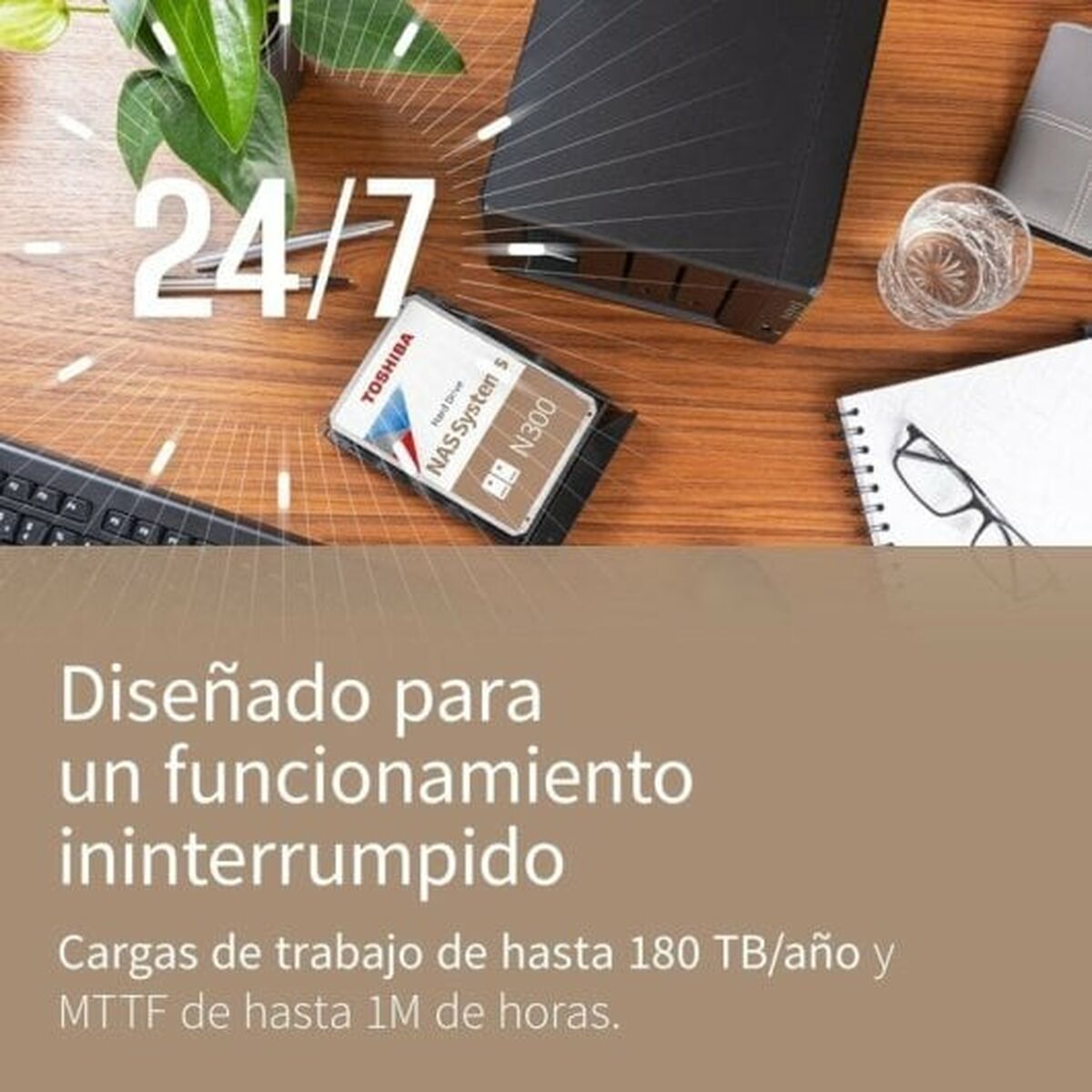 Hårddisk Toshiba HDWG460EZSTA 6 TB 6TB - 3