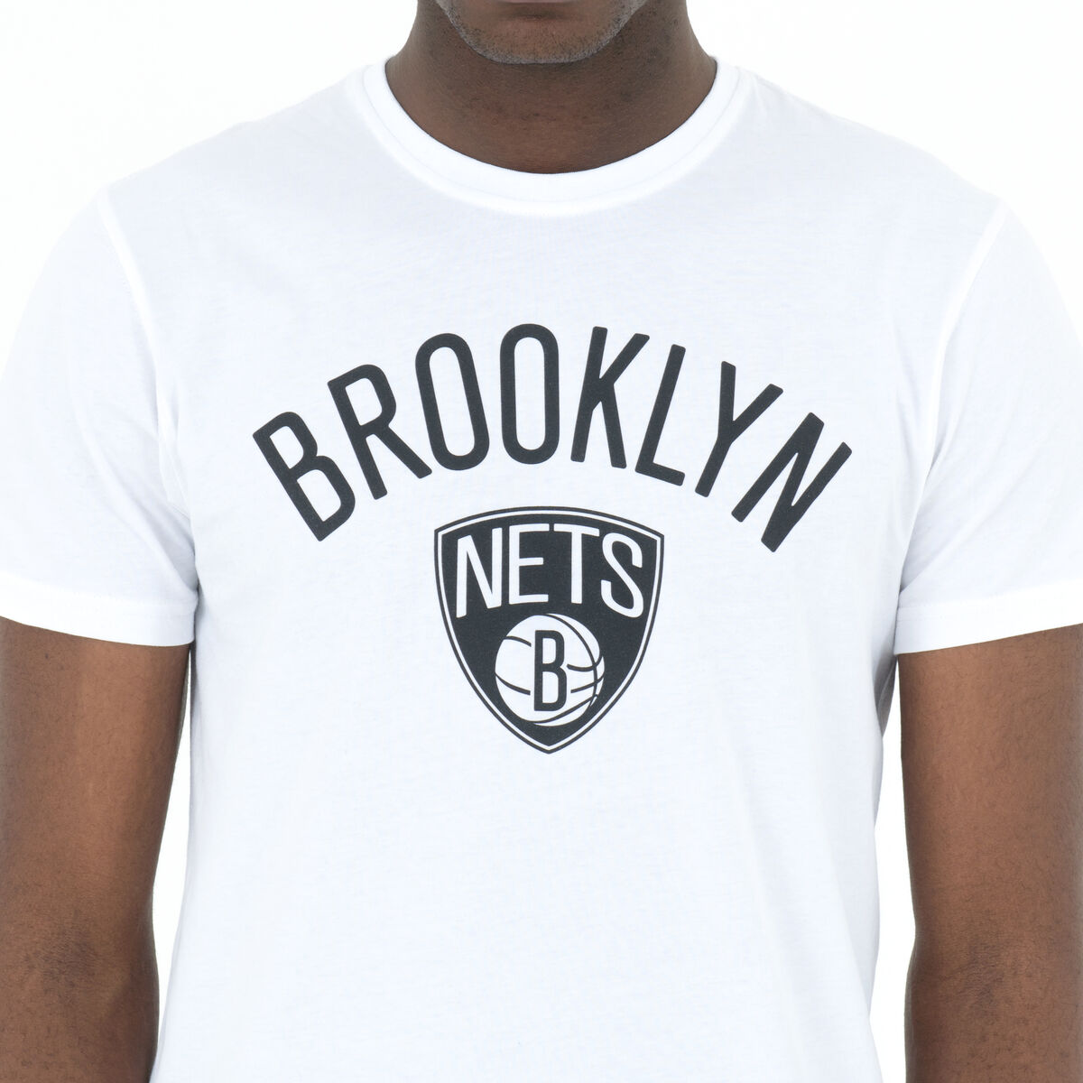 Sporttröja med ärmar New Era NOS NBA BRONET 60416753 Vit - 4