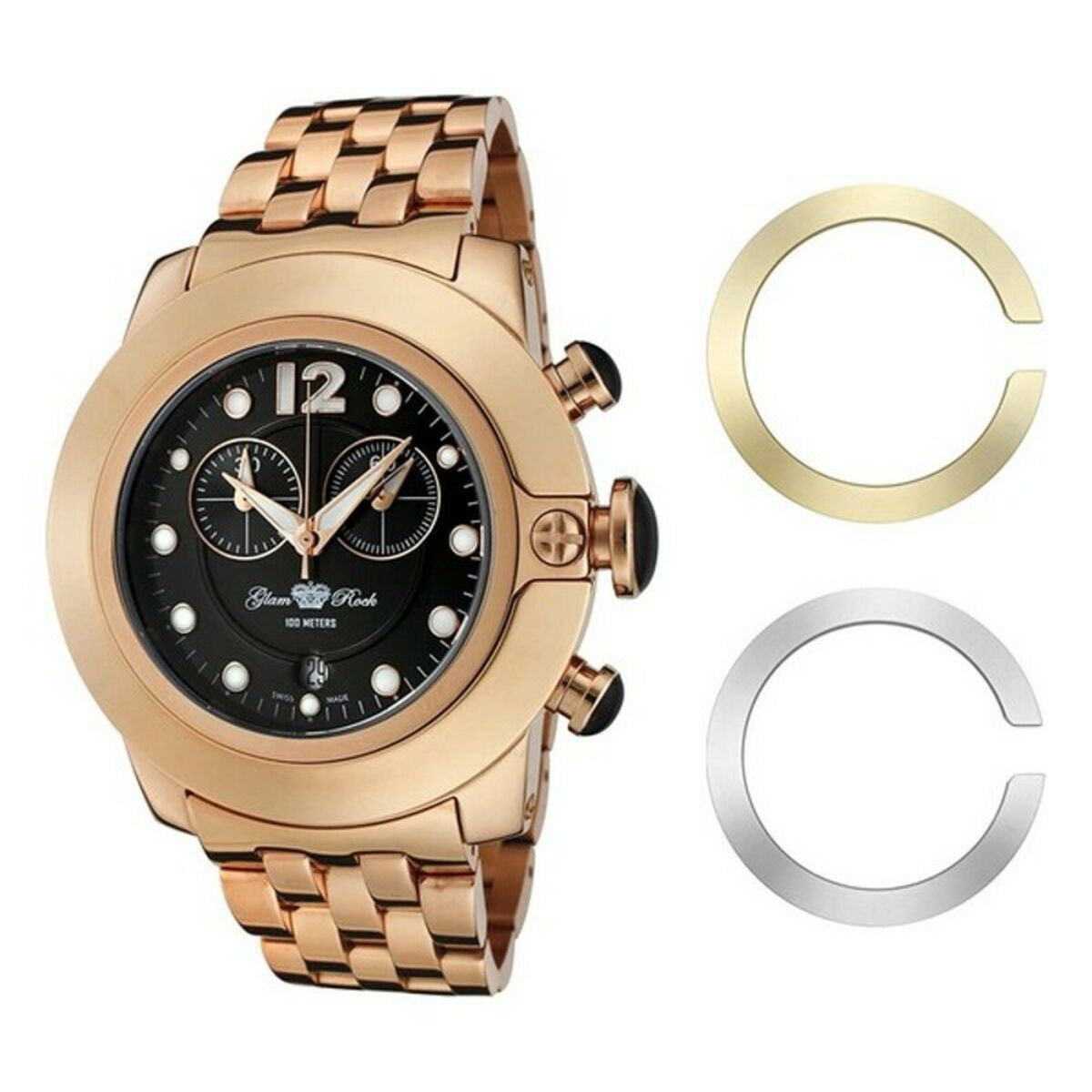 Damklocka Glam Rock GR32156 (Ø 44 mm) - 8