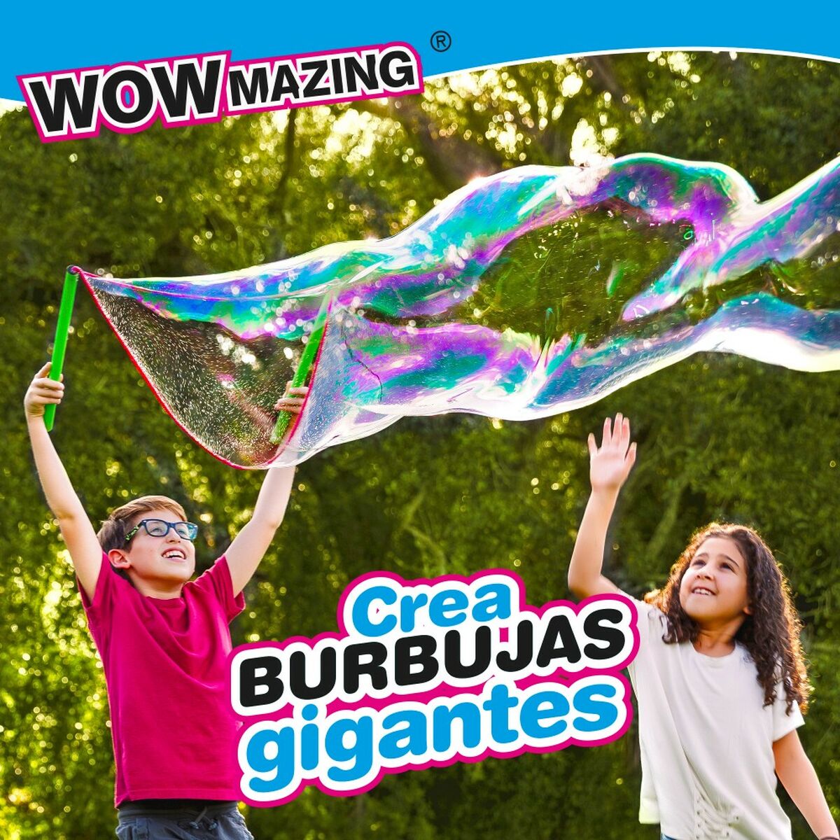Såpbubbelspel WOWmazing 41 cm (24 antal) - 6