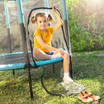 Barnstudsmatta med Skyddsnät Kidine InnovaGoods (Renoverade B)
