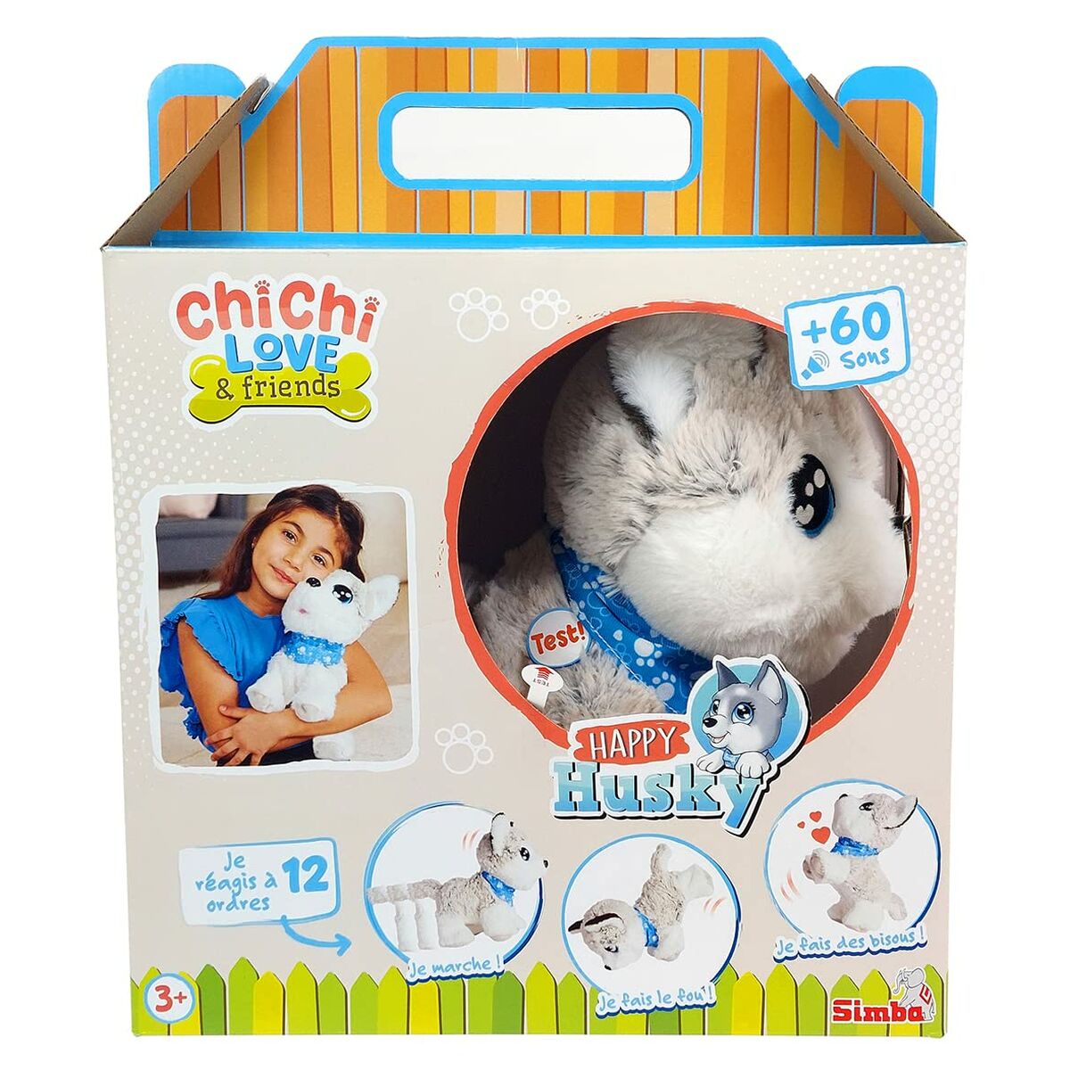 Mjukisleksak Simba Chichi Love  30 cm