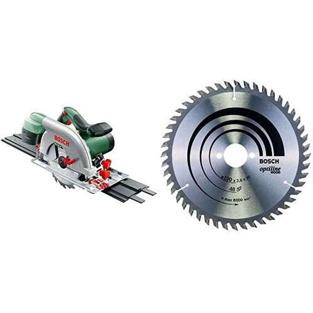 Cirkelsåg BOSCH PKS 66 AF 230 V 240 V - 7