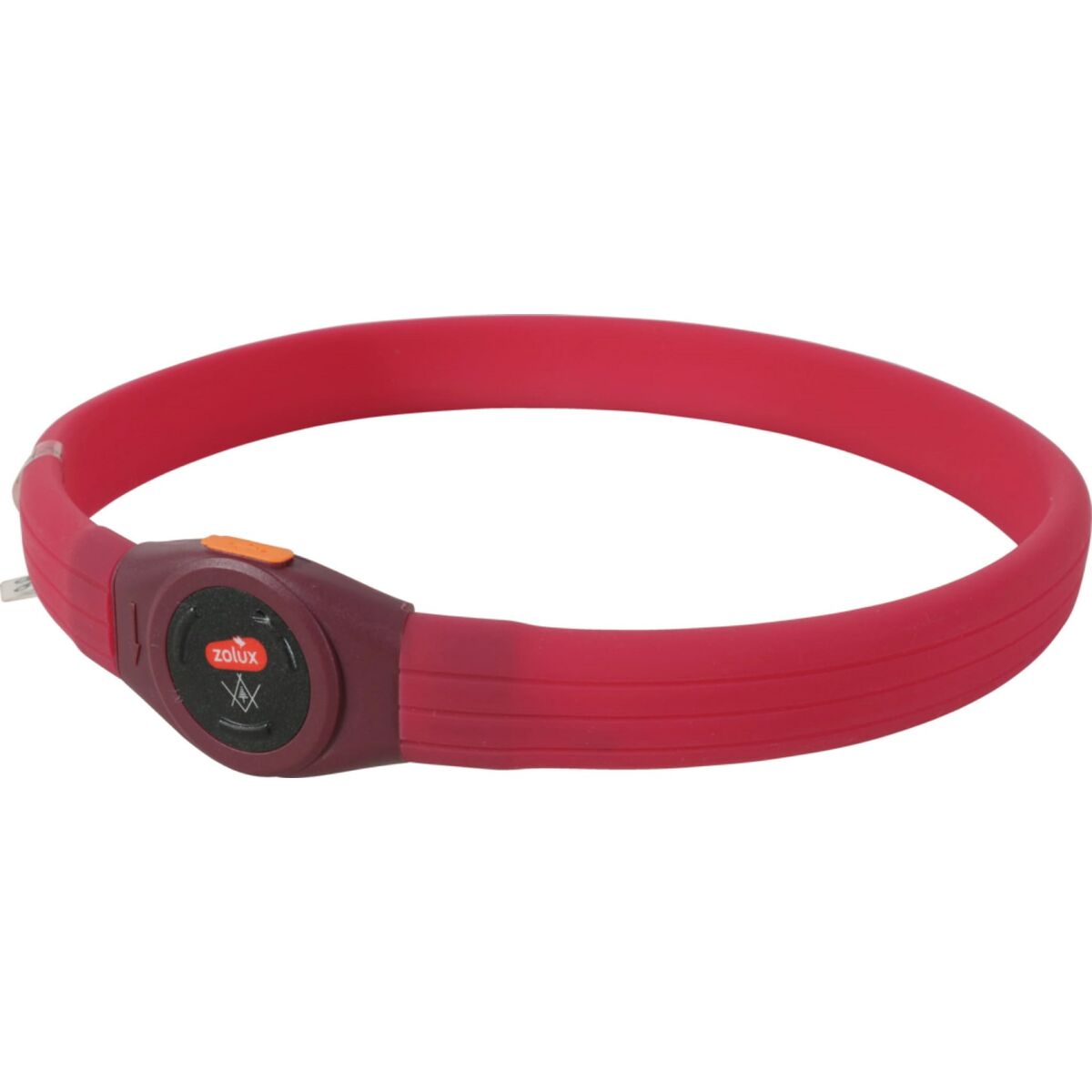 Hundhalsband Zolux BIVOUAK LED Röd 60 cm 30 cm - 2