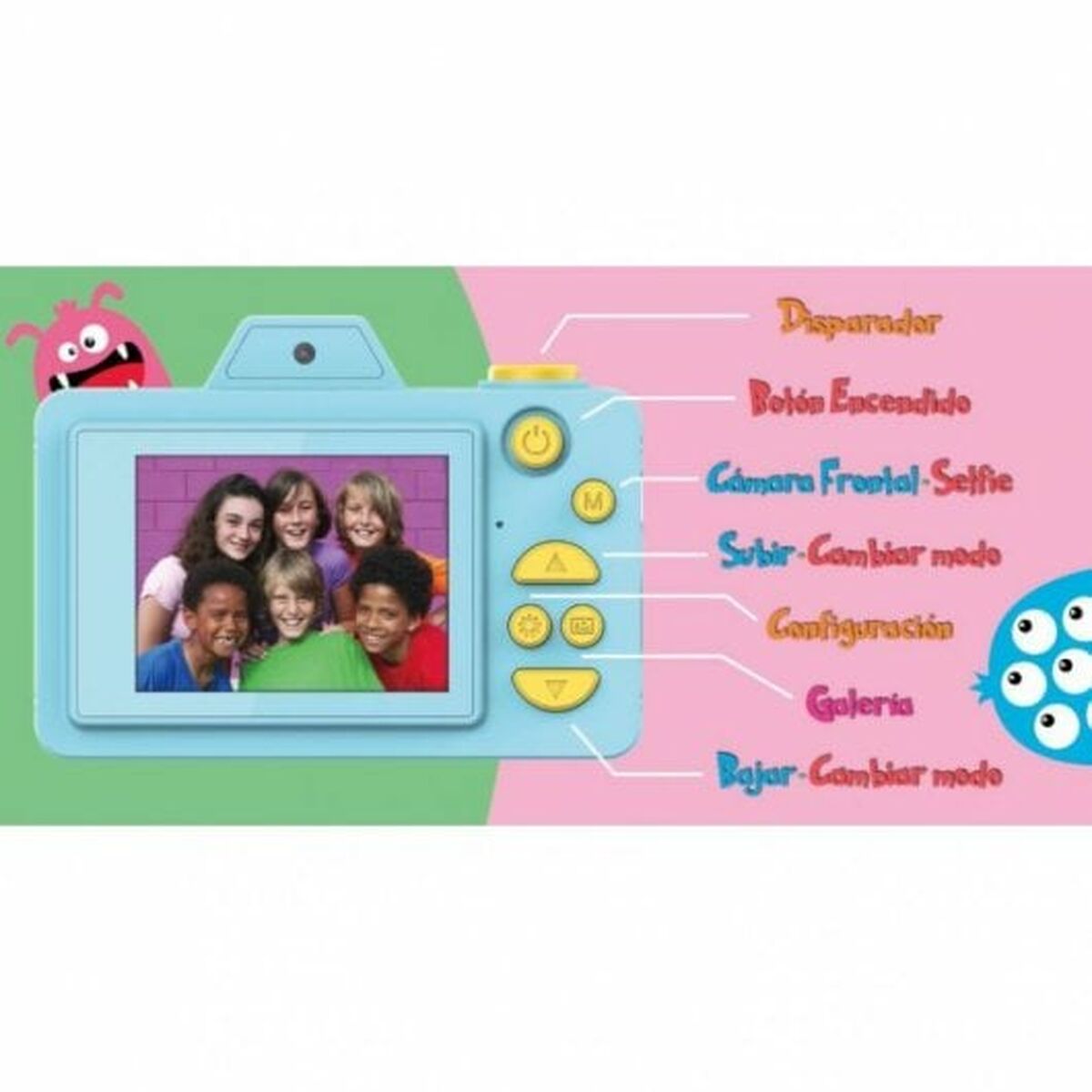 Sportkamera Talius Pico kids 18MP 720P 32GB - 3