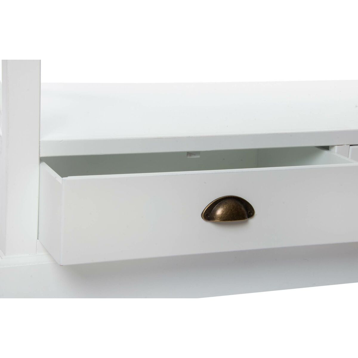 Soffbord DKD Home Decor Vit Trä (108 x 48 x 56,5 cm) - 6