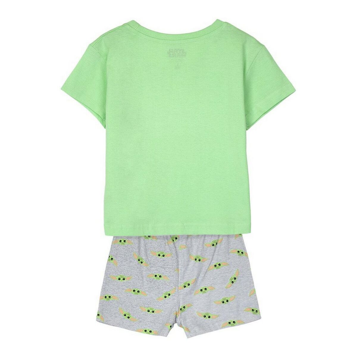 Sommarpyjamas The Mandalorian Grön Ljusgrön Barn - 5