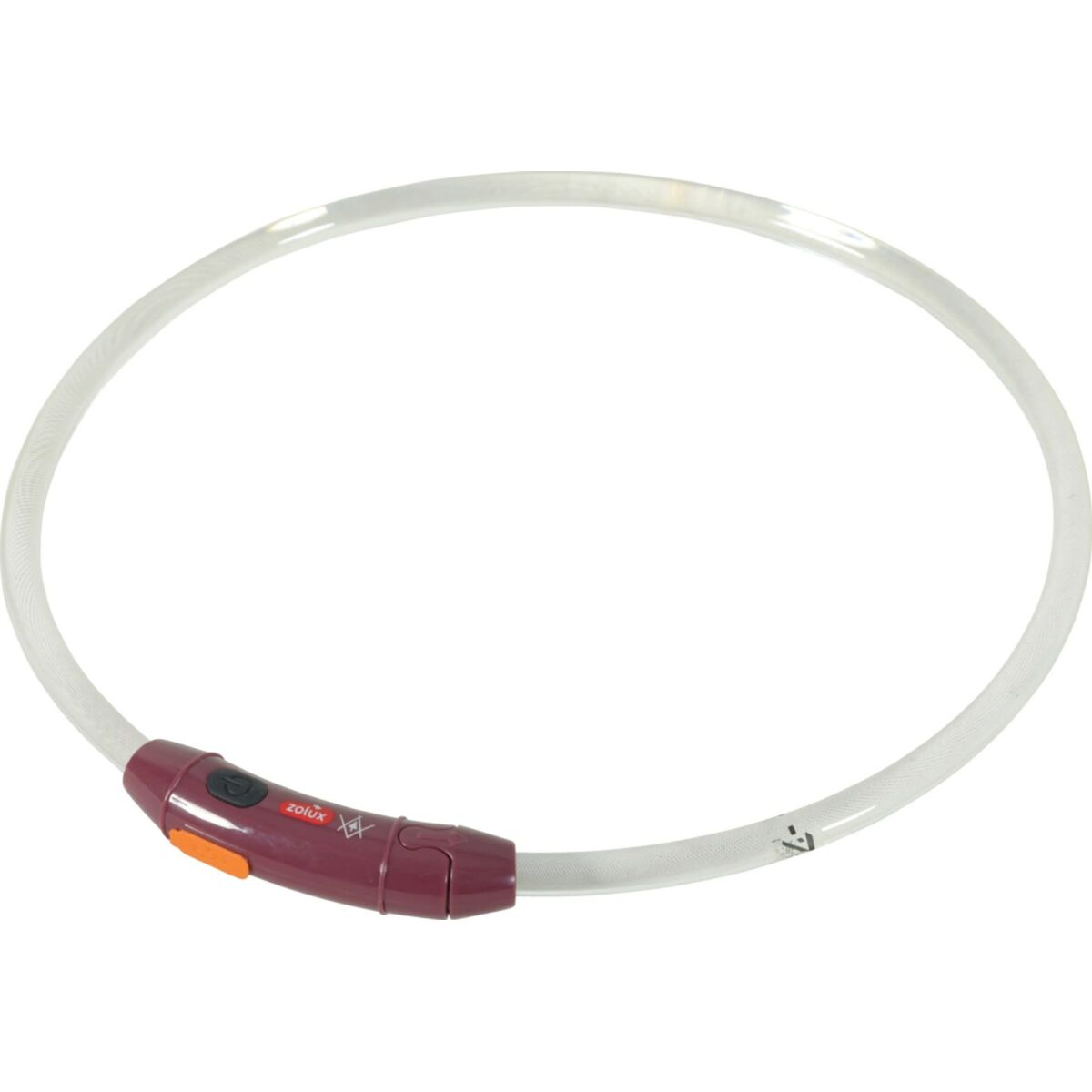 Hundhalsband Zolux BIVOUAK LED Röd 60 cm 30 cm - 2