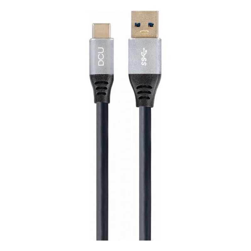 USB A till USB C Kabel DCU Svart (1,5M) - 2