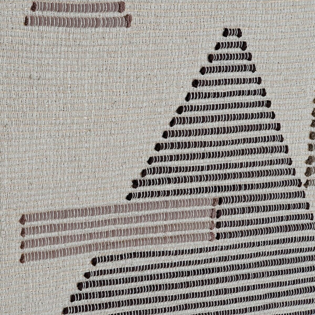 Hängdekoration DKD Home Decor Etnisk Svart Kräm Geometrisk Boho 46 x 1 x 64 cm (2 antal) - 11