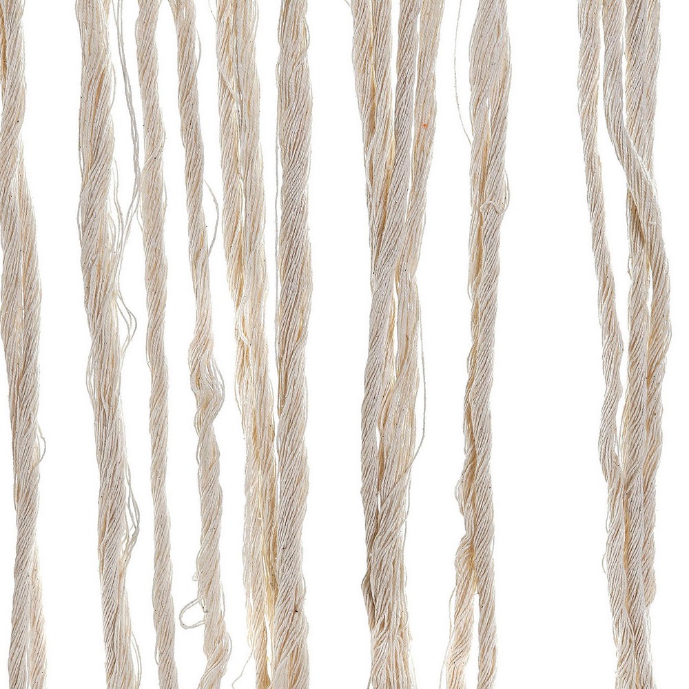 Hängdekoration DKD Home Decor Etnisk Svart Kräm Geometrisk Boho 46 x 1 x 64 cm (2 antal) - 2