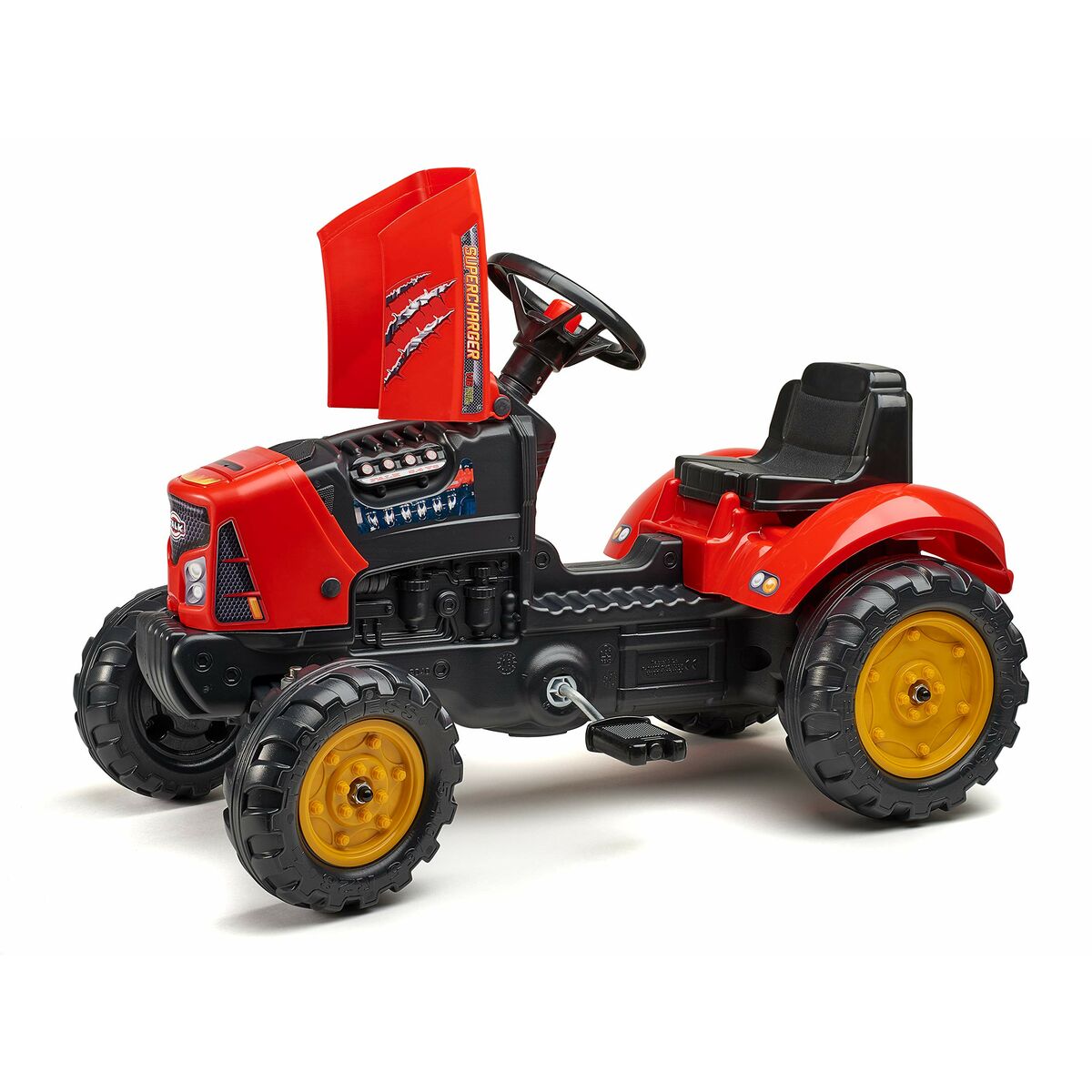 Pedaltraktor Falk Supercharger 2030AB Röd - 7