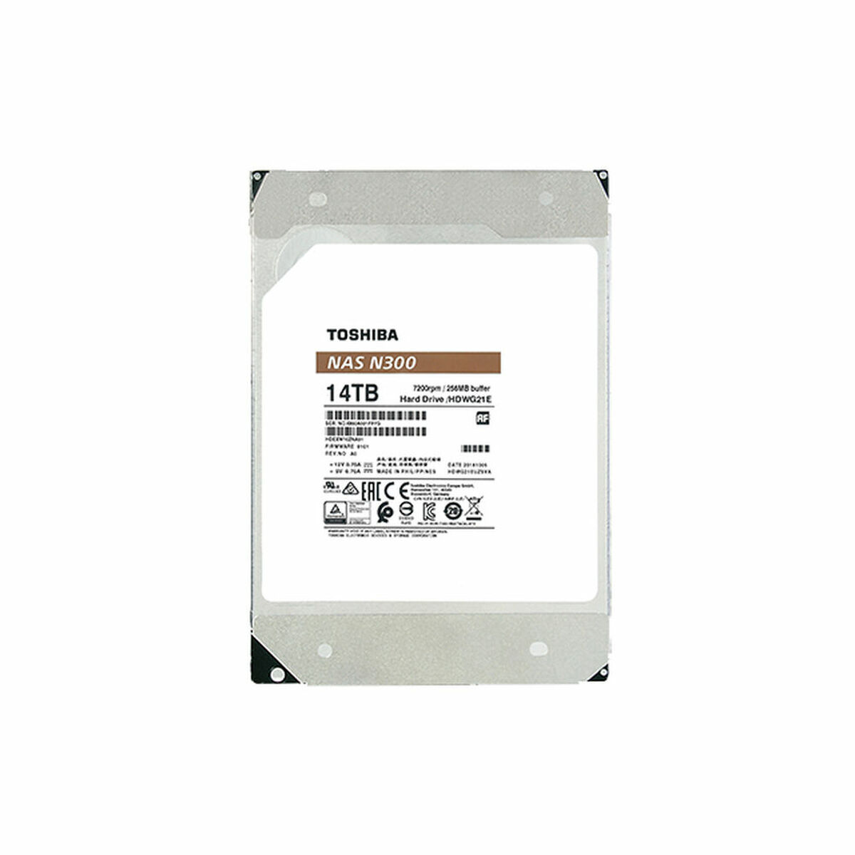 Hårddisk Toshiba HDWG21CUZSVA 12 TB - 3
