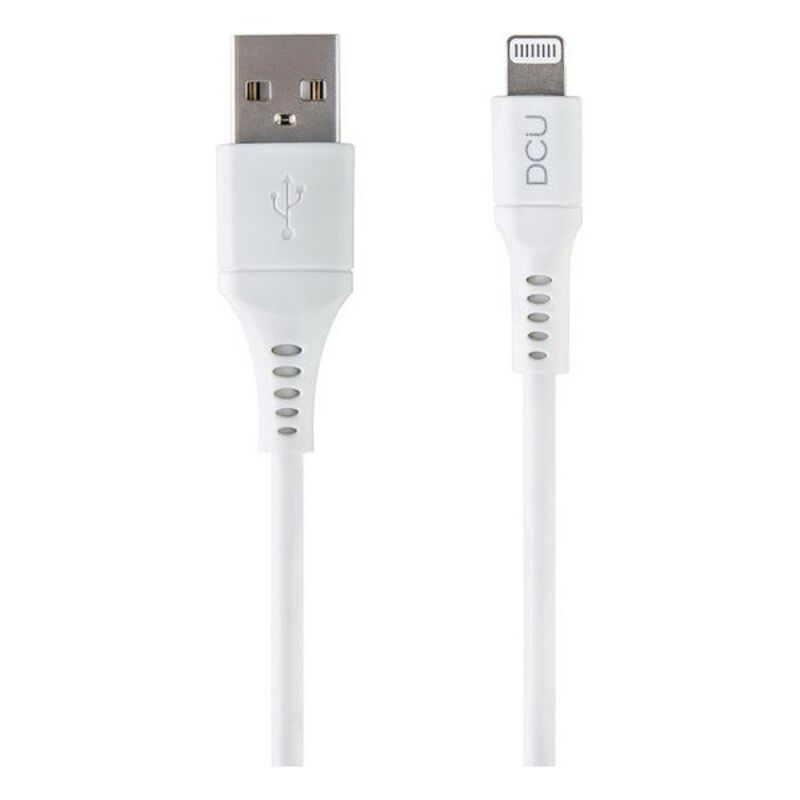 Kabel USB till Lightning DCU 34101290 Vit (1M) - 2