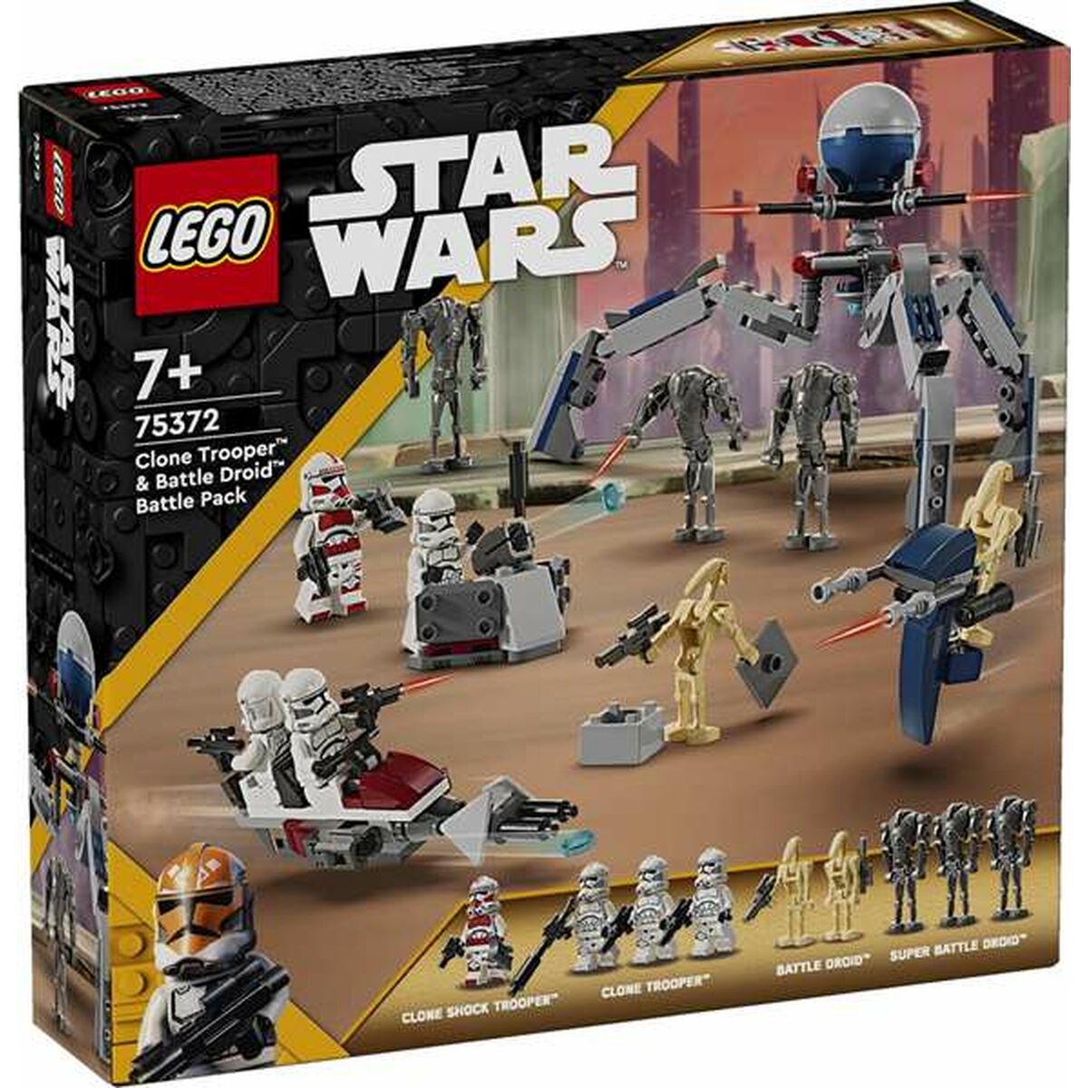 Byggsats Lego Star Wars 75372 Clone Trooper & Battle Droid Multicolour - 2
