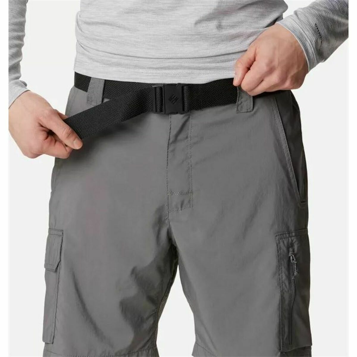 Träningsshorts Columbia Silver Ridge  Berg Grå - 5