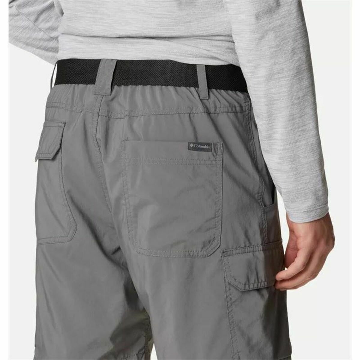 Träningsshorts Columbia Silver Ridge  Berg Grå - 4