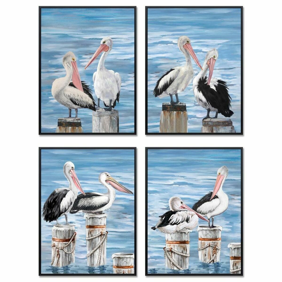 Kanvas DKD Home Decor polystyren Kanvas 53 x 3,5 x 73 cm