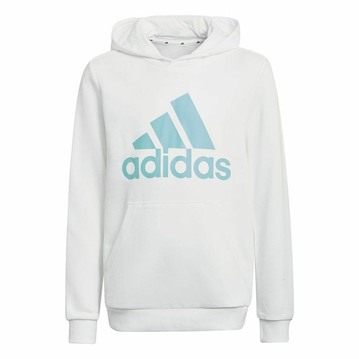 Tröja med huva Unisex Adidas Blå Vit - 6