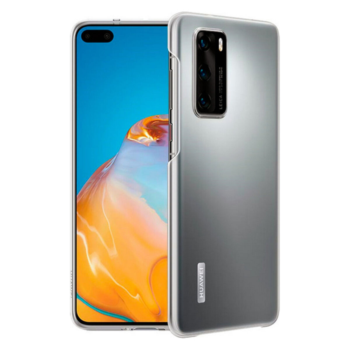 Mobilfodral Huawei P40 Transparent Polykarbonater - 5