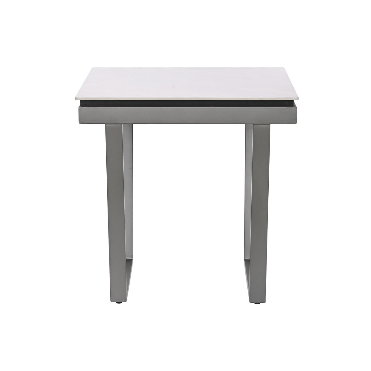 Sidobord Home ESPRIT Grå Metall 51 x 51 x 53 cm - 2