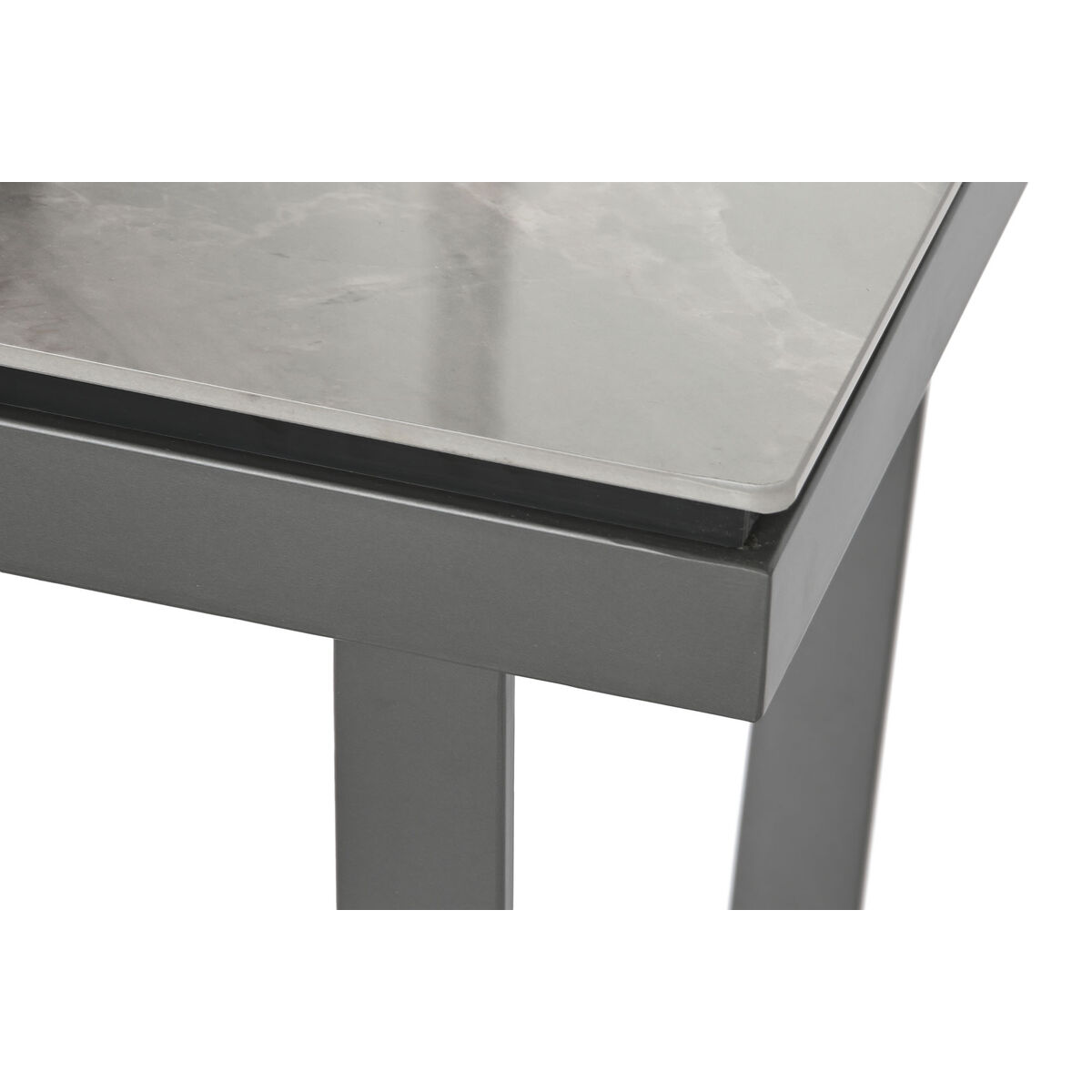 Sidobord Home ESPRIT Grå Metall 51 x 51 x 53 cm - 3