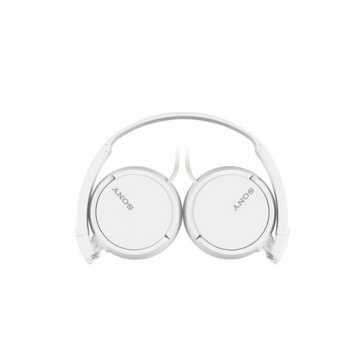 Hörlurar med Mikrofon Sony MDR-ZX110AP Vit - 2