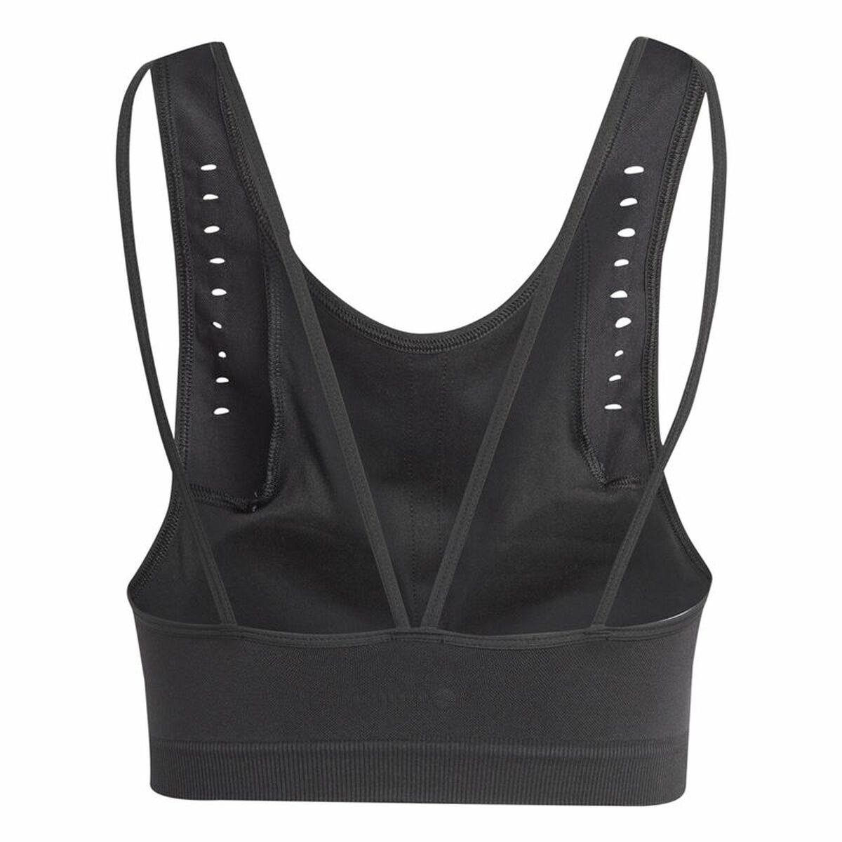 Sport-BH Adidas Aeroknit Svart - 2