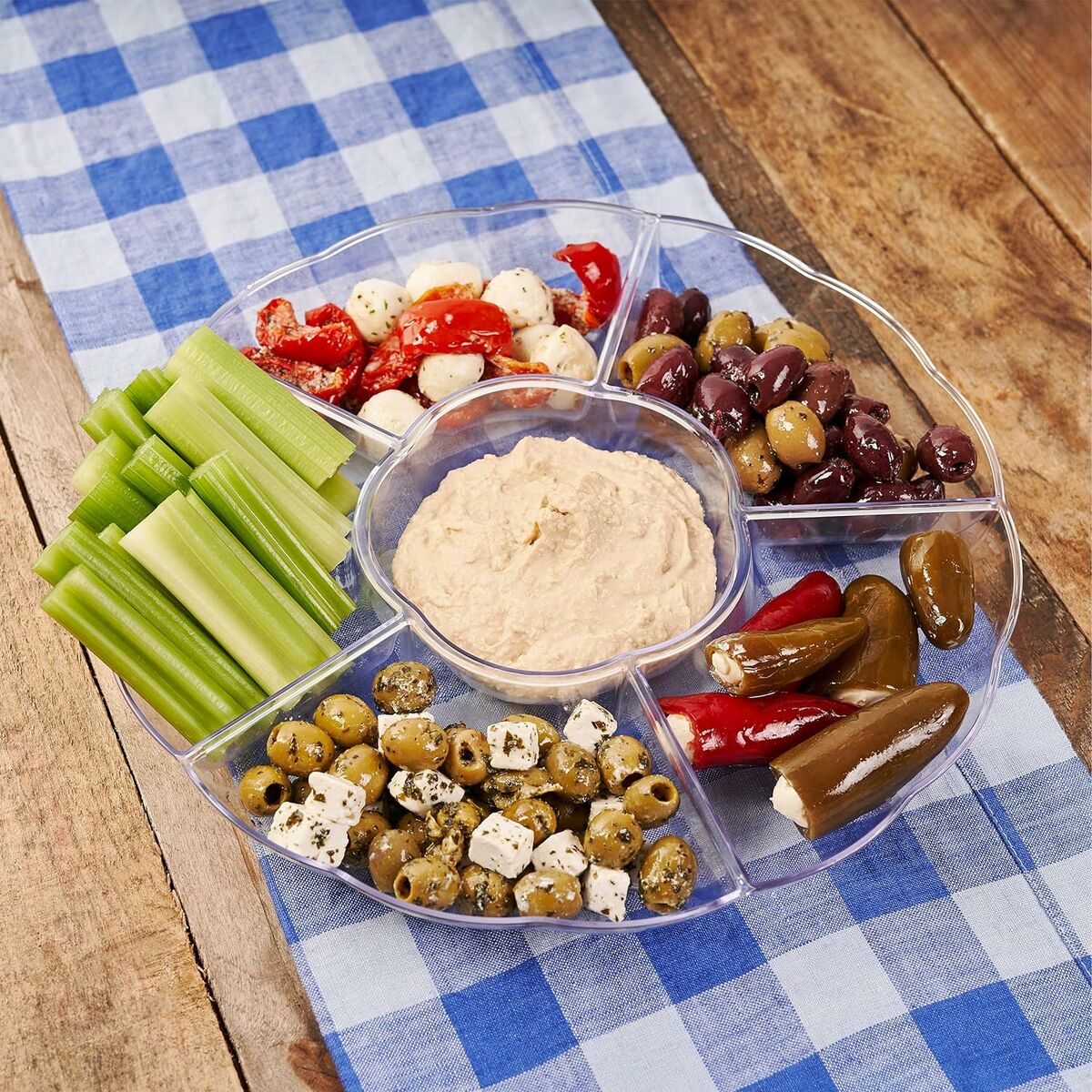 Snacksbricka Algon Rund 30,5 cm (12 antal) - 3