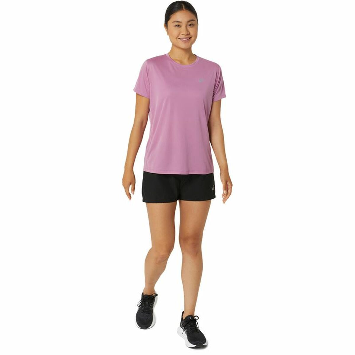 T-shirt med kortärm Dam Asics Core Ljusrosa - 5