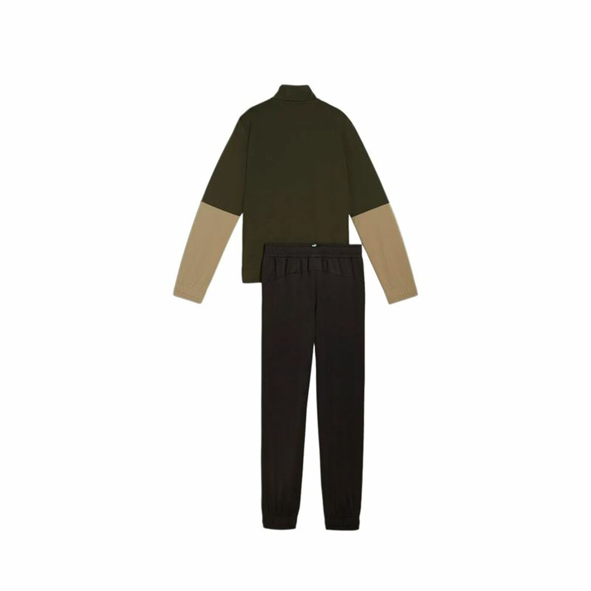 Träningsoverall, Barn Puma Colorblock Poly Suit Persimon Oliv - 2