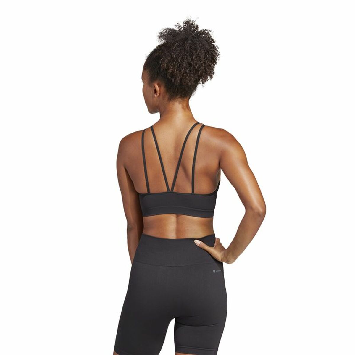 Sport-BH Adidas Aeroknit Svart - 5