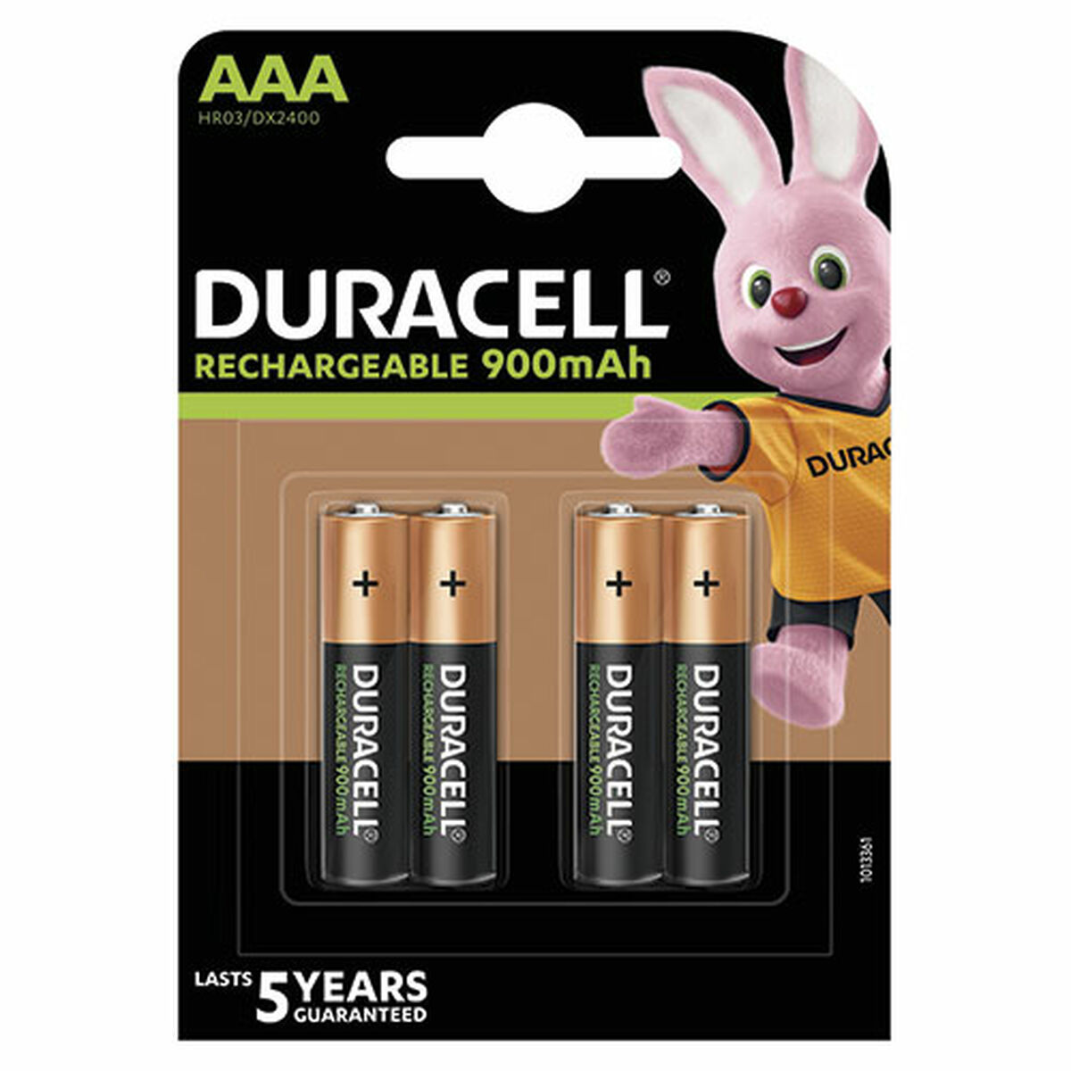 Laddningsbara Batterier DURACELL StayCharged AAA (4pcs) HR03 AAA 1,2 V AAA - 2
