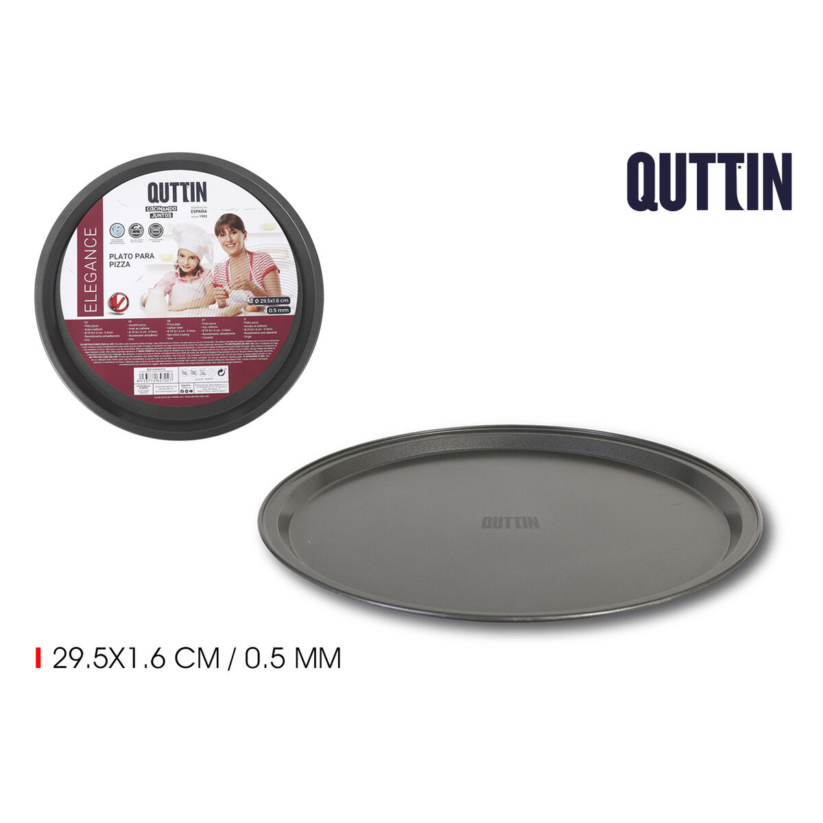 Pizzatallrik Quttin Ø 29,5 cm (12 antal) - 3