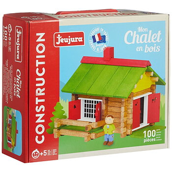 Actionfigurer Jeujura My Wooden Chalet  100 Delar Playset