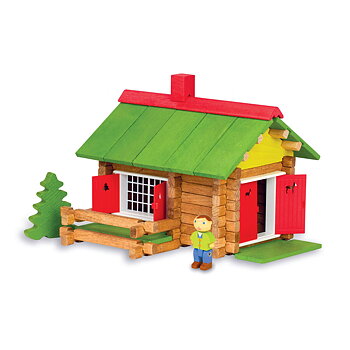 Actionfigurer Jeujura My Wooden Chalet  100 Delar Playset