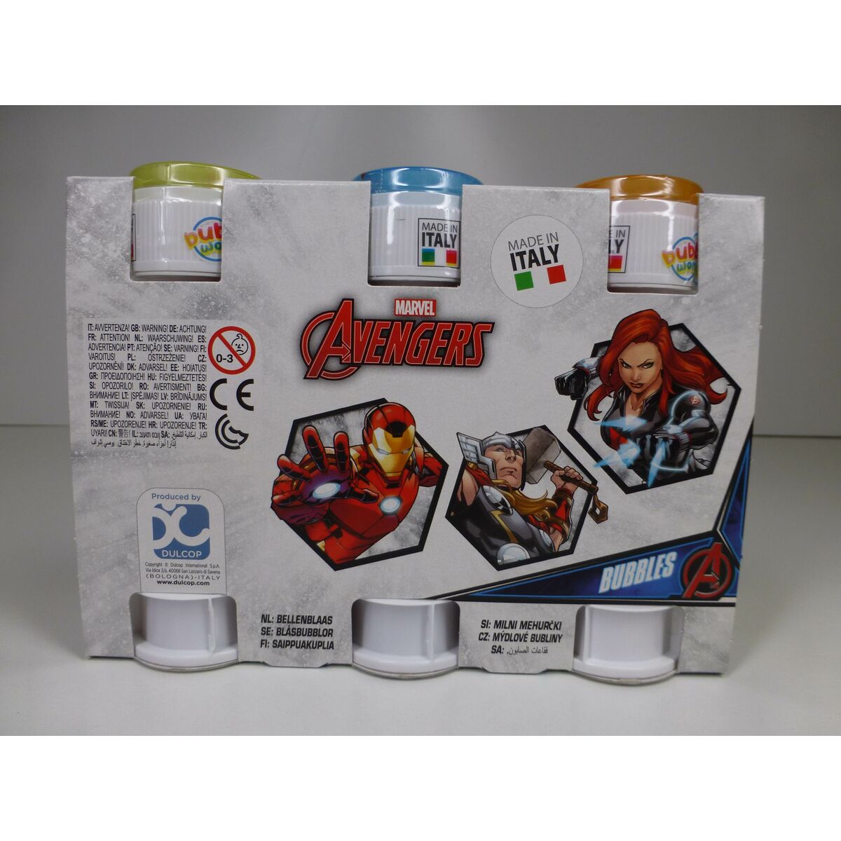 Bubble blower set The Avengers 3 Delar 60 ml (24 antal) - 8