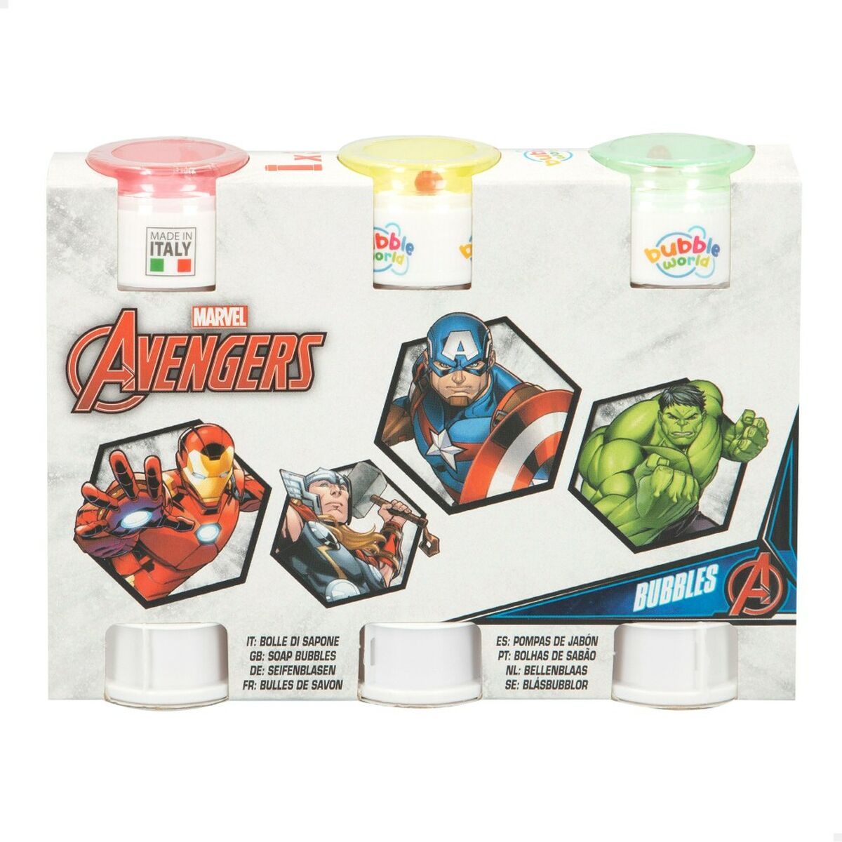 Bubble blower set The Avengers 3 Delar 60 ml (24 antal) - 2