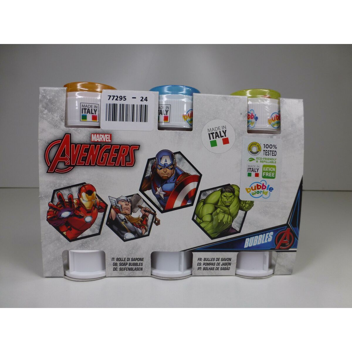 Bubble blower set The Avengers 3 Delar 60 ml (24 antal) - 7