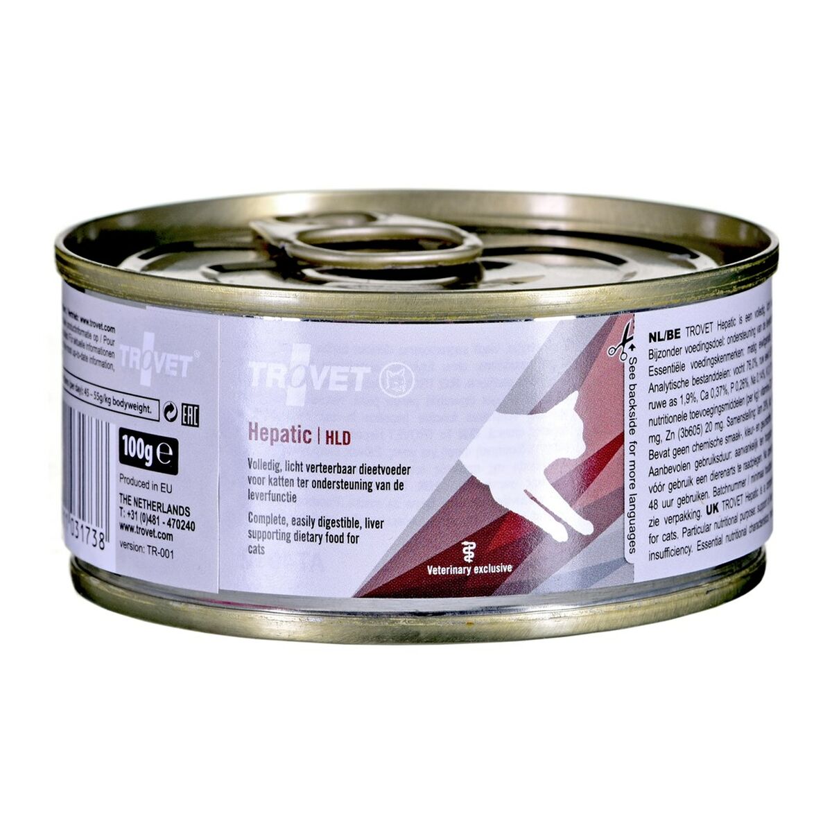Kattmat Trovet Hepatic HLD Kyckling 100 g