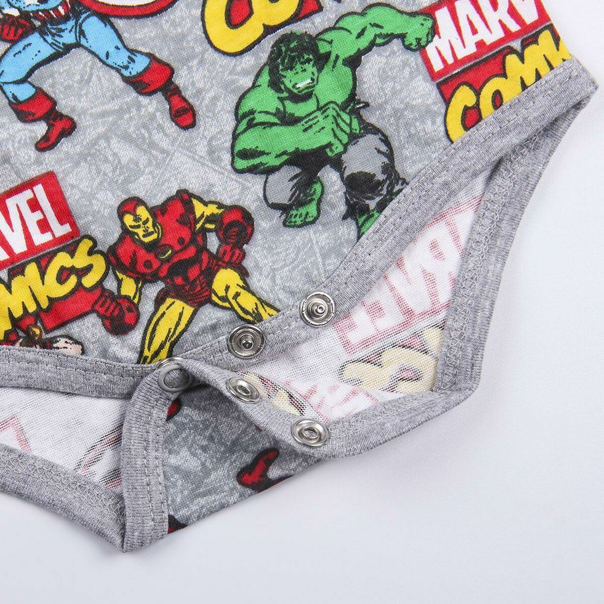 Trikåer Marvel Grå 2 antal - 3