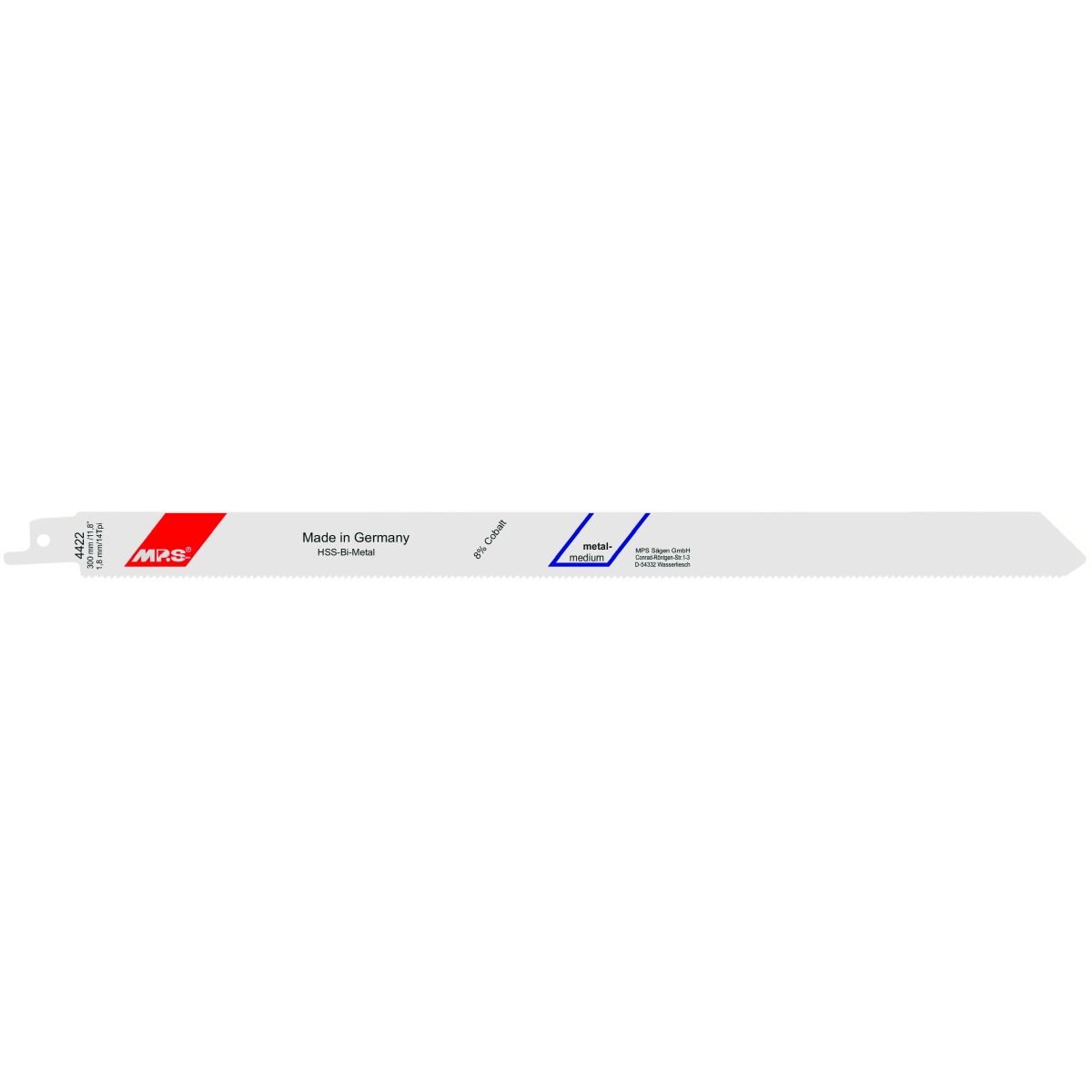 Sågblad MP.S 4422 14 tpi Självsågande såg 5 antal