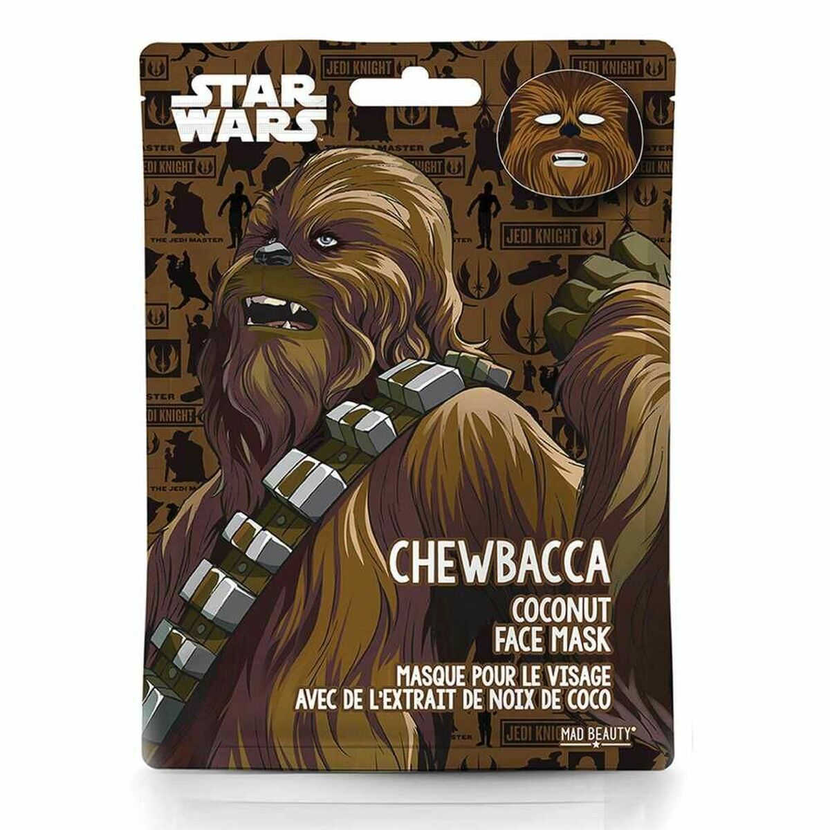 Ansiktsmask Mad Beauty Star Wars Chewbacca Kokosnöt (25 ml) - 4