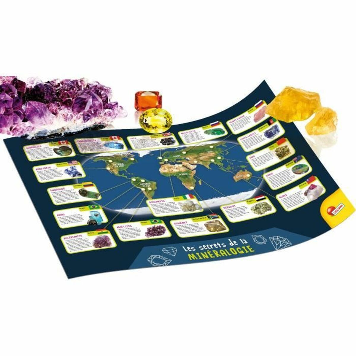 Vetenskapsspel Lisciani Giochi Mineralogy kit (FR) - 5