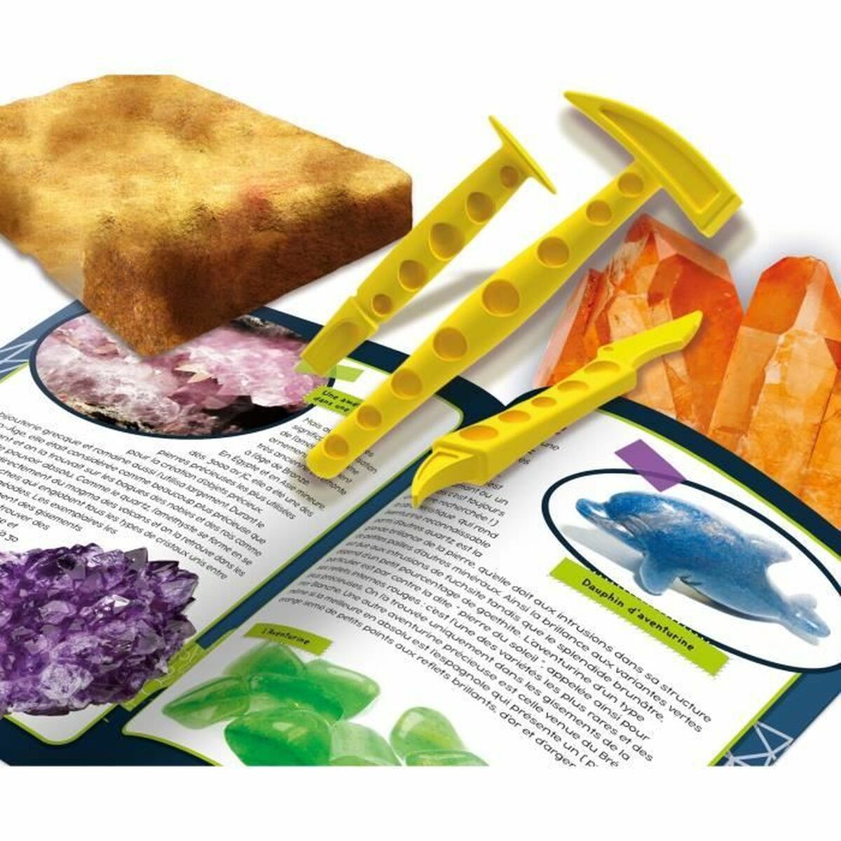 Vetenskapsspel Lisciani Giochi Mineralogy kit (FR) - 4