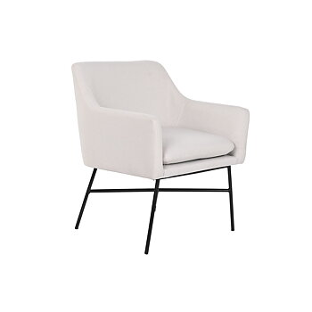 Fåtölj DKD Home Decor Beige Metall 66 x 62 x 75 cm