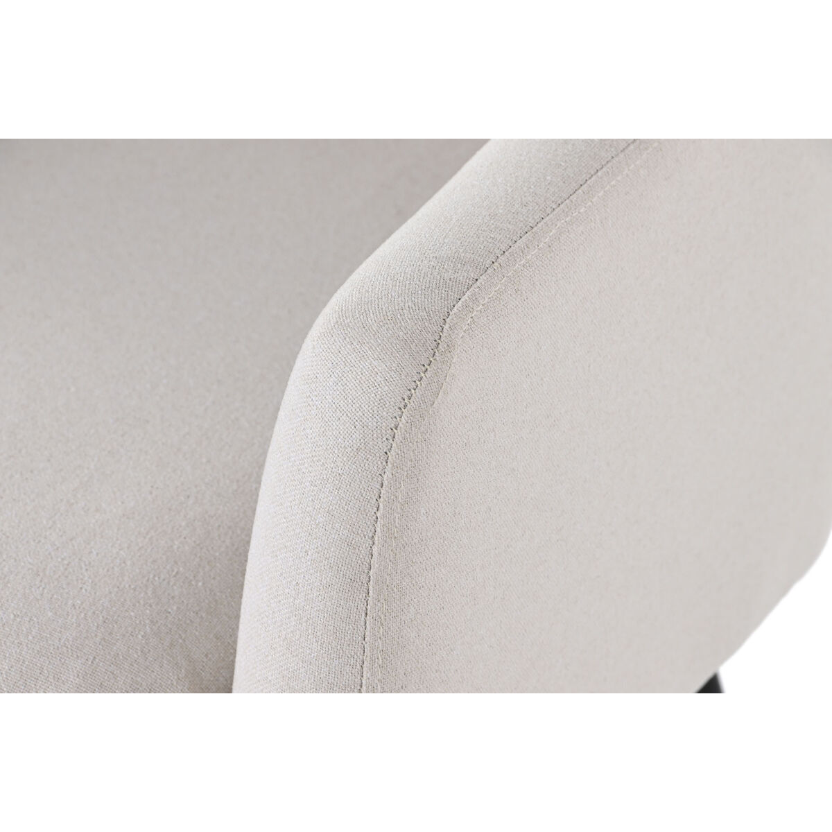 Fåtölj DKD Home Decor Beige Metall 66 x 62 x 75 cm - 3