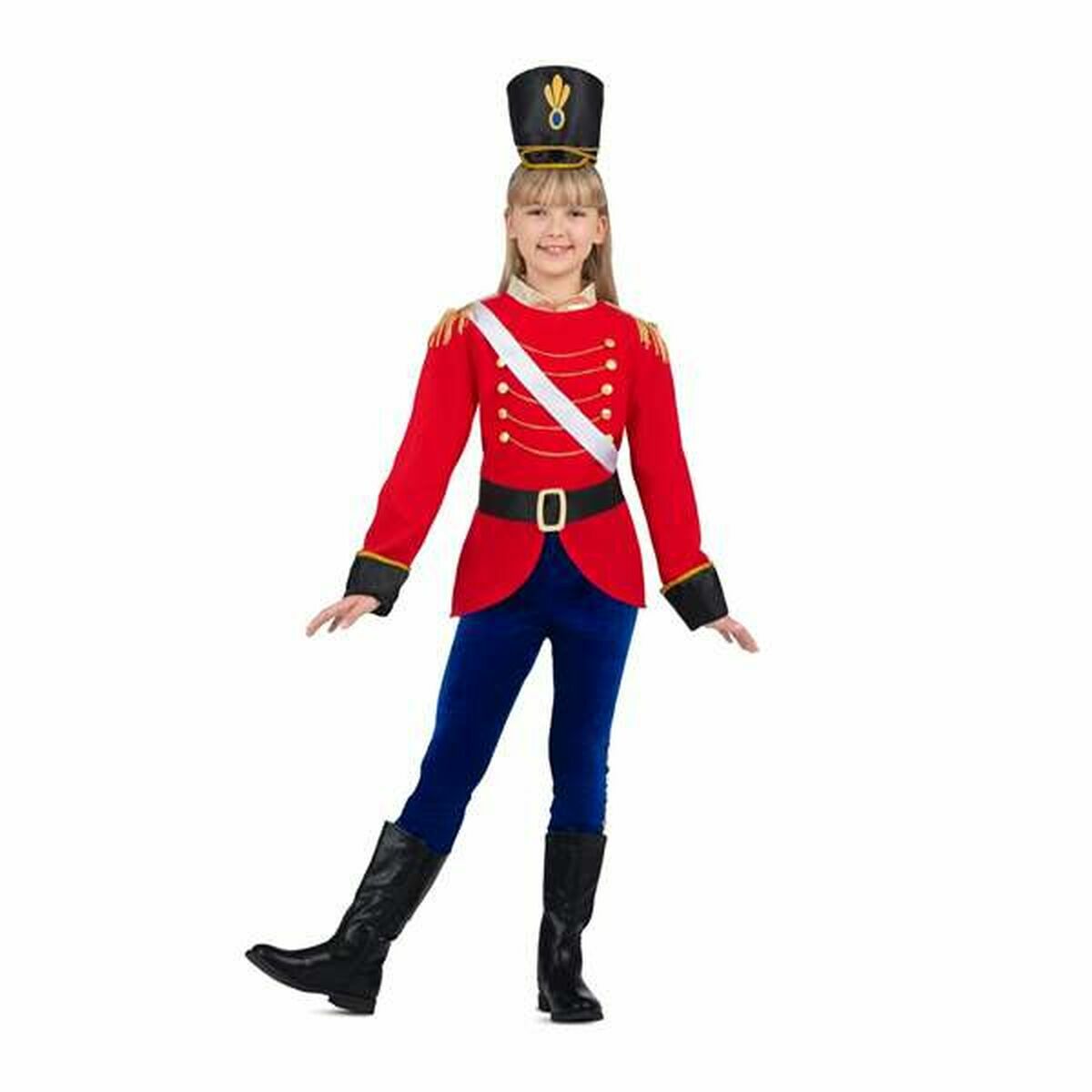 Maskeraddräkt för barn My Other Me Ledande soldat 4 Delar - 8